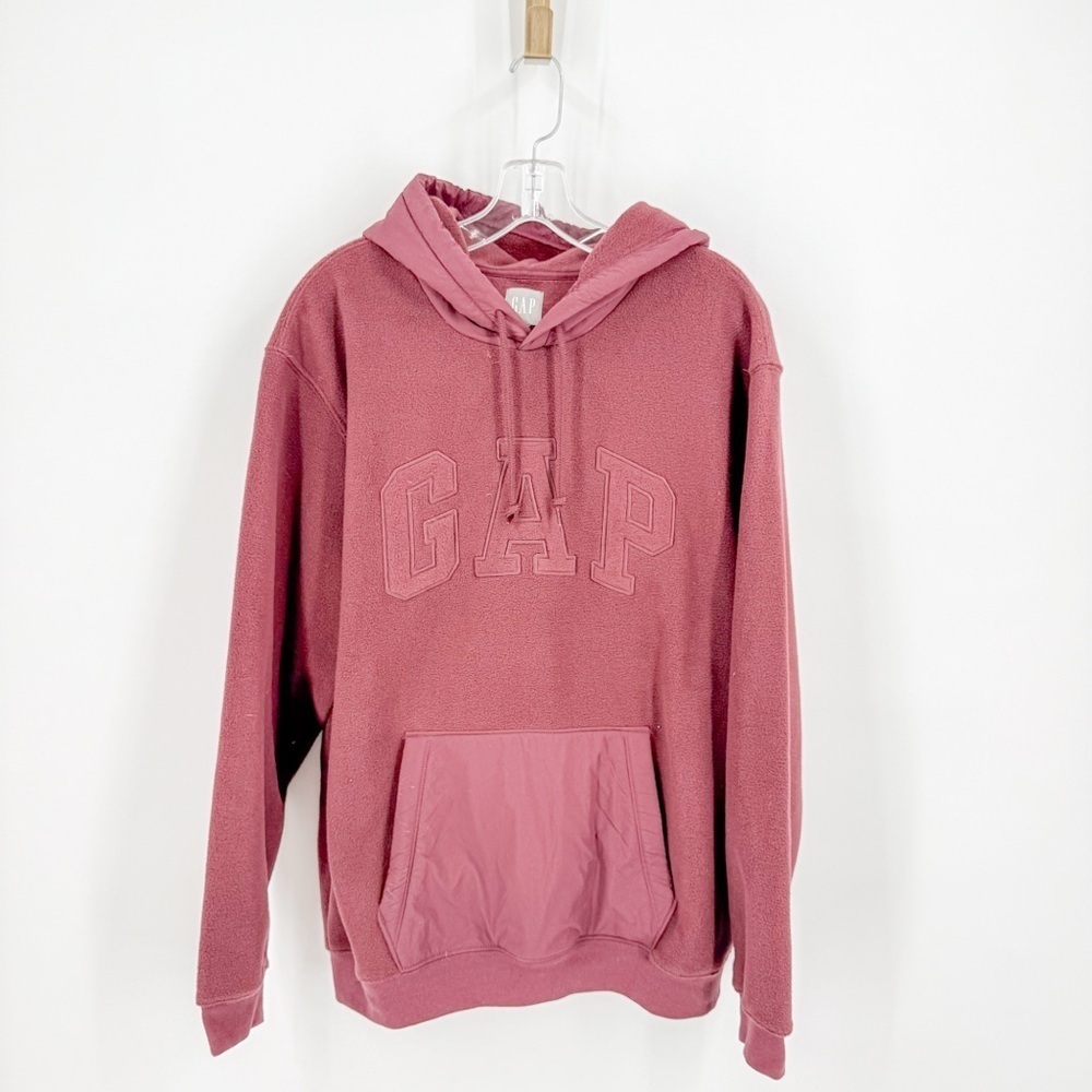 GAP Men's Pink Hoodie